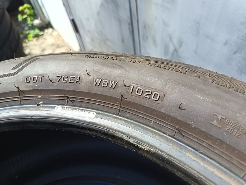 Anvelope vara 275 40 20 Bridgestone runflat 2020 5mm