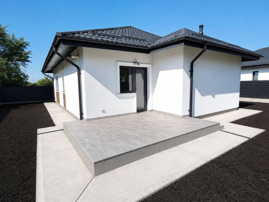 Casa de Vanzare Breazu, Aleea Pădurii, 4 Camere, 85 mp utili, 430 mp teren, Porti Automatizate, Drum Privat, Predare la Cheie, Gata de Mutare