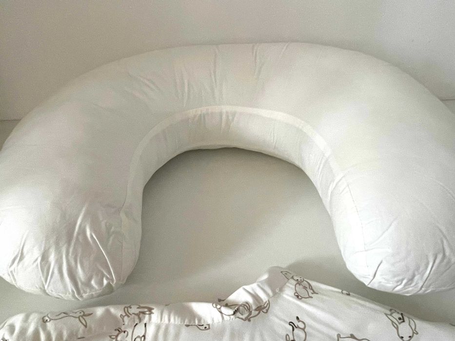 Pernă alaptat+husă IKEA LEN