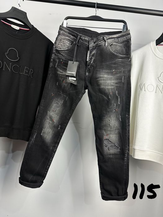 Dsquared мъжки черни дънки 6 модела