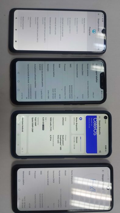 Lot telefoane functionale - Huawei, Oppo, Samsung, Motorola