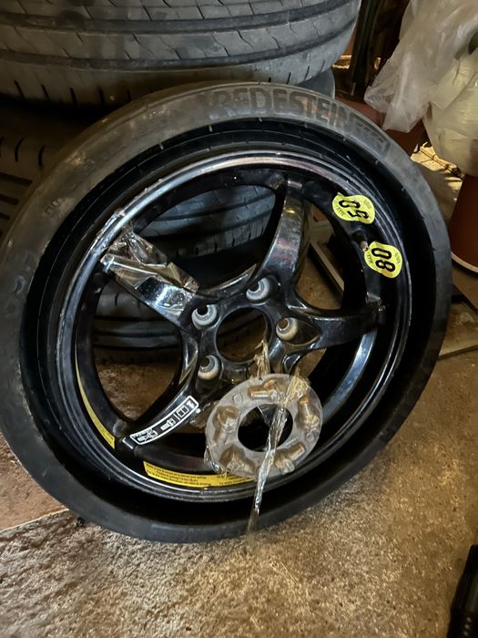 Резервна гума с джанта тип патерица 5x112 vredestein разгъваща