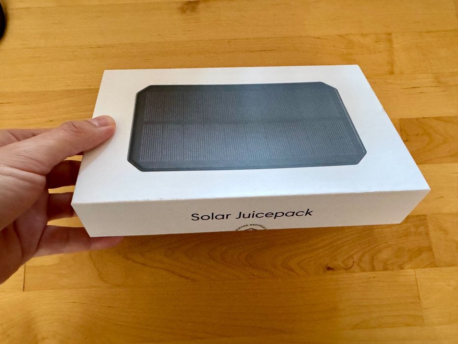 Соларна powerbank батерия SOLGAARD - 15,600 mAh