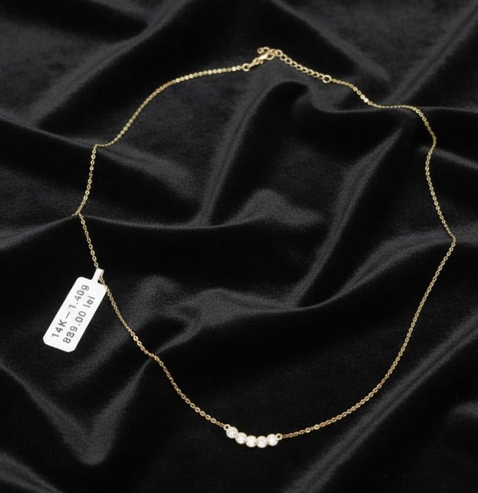 Lant aur 14k 1.40gr