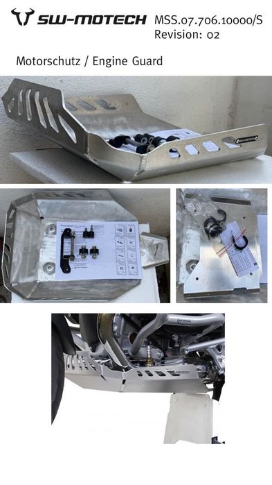 Scut motor offroad BMW R 1200 GS (04-12) / ADVENTURE (08-). SW-MOTECH