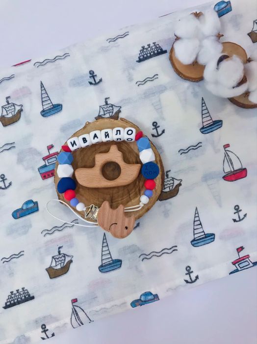 Клипс за биберон с/без гризалка