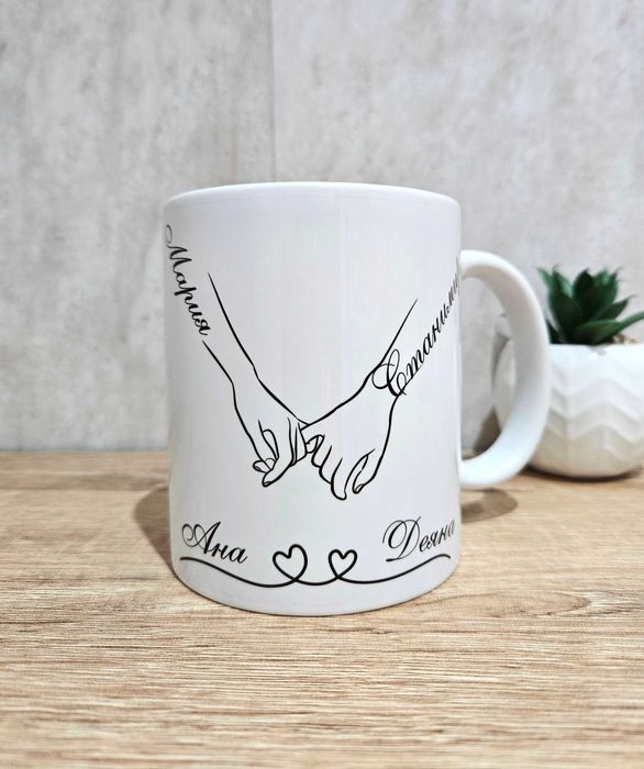 Чаша с ваша снимка и текст