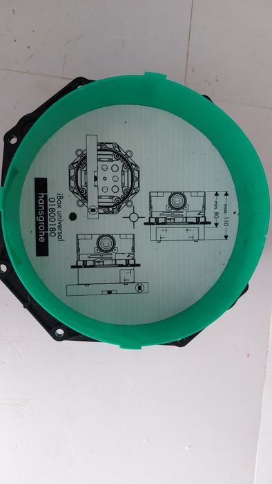 corp incastrat pentru baterie Hansgrohe