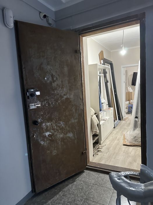 Железная дверь 220х90