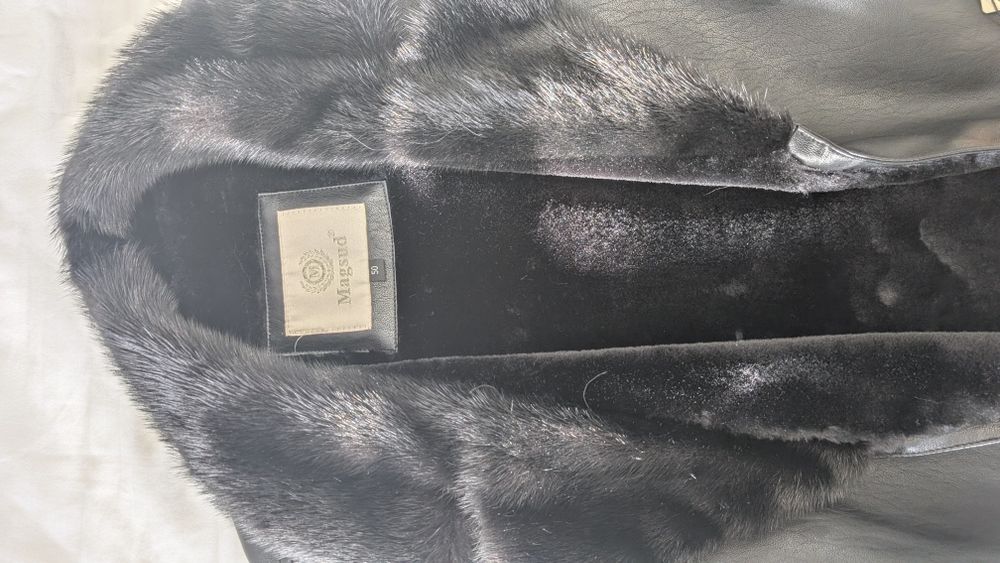Новая кожаная куртка Magsud