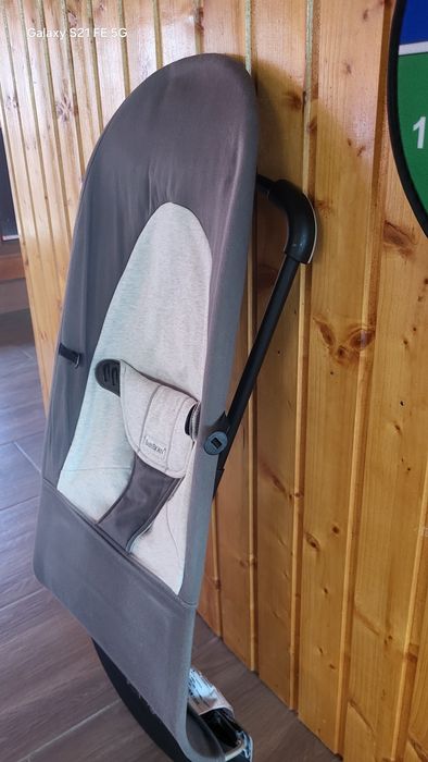 Balansoar BabyBjörn Balance Soft - Gri, bumbac