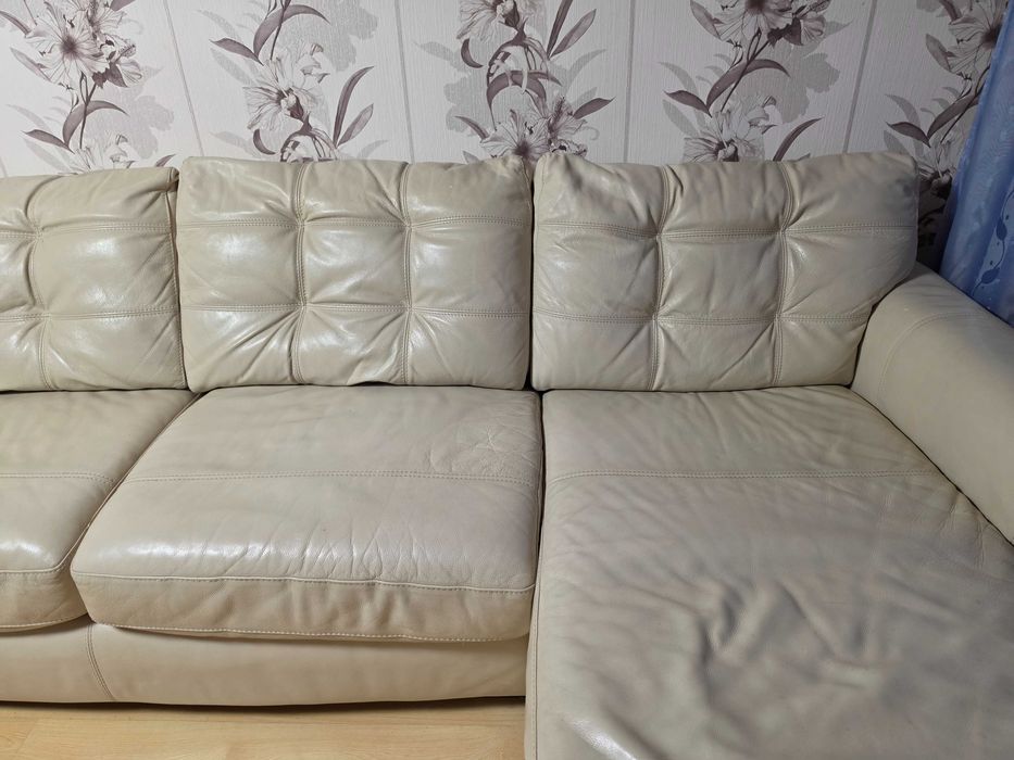 Coltar extensibil din piele naturală cu ladă