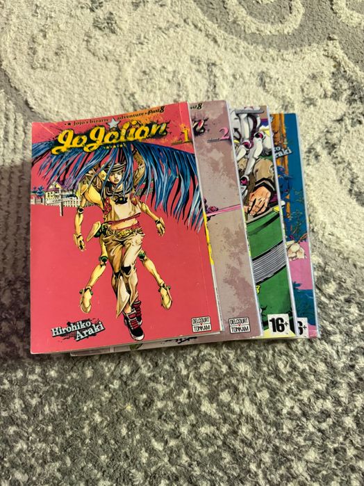 Книга Манга джо-джо 8 часть