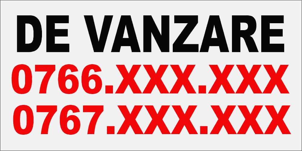 bannere cu mesaje de vanzare , de inchiriat  . Benar baner bener