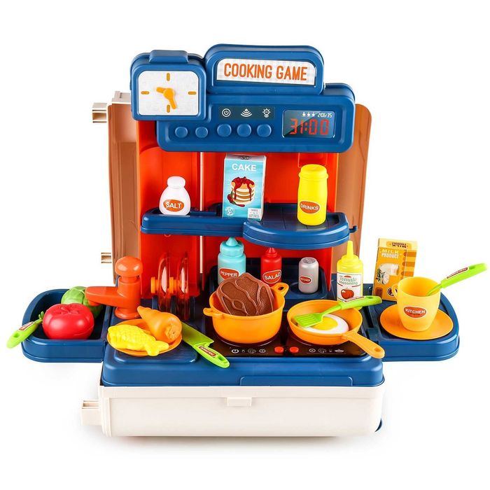 Передвижная кухня чемодан со световыми и звуковыми эффектами