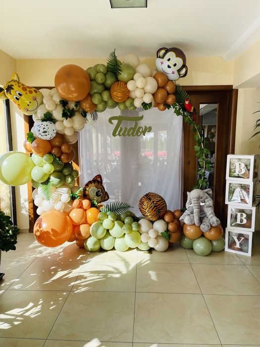 Arcada baloane Safary | Jungle | Baloane Botez