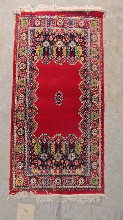 Covor Persan Autentic (Abadeh) 90x190 - Manual, Lână - Spălat Recent