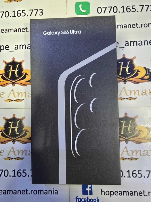 Hope Amanet P6 SAMSUNG S26 ULTRA 512 gb / SIGILAT