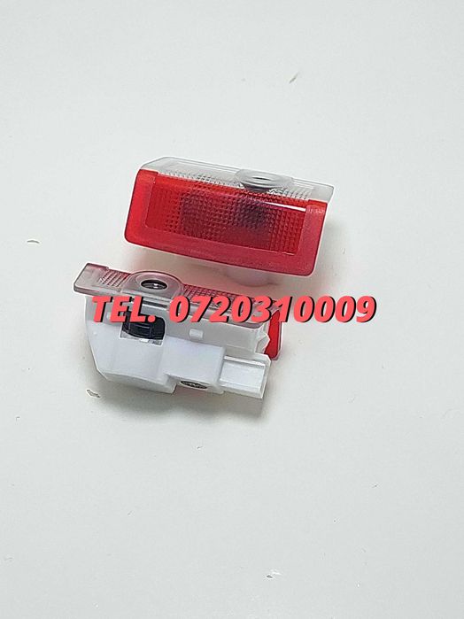 Set 2 Proiectoare Led Cu Logo Mercedes A B C E M Class