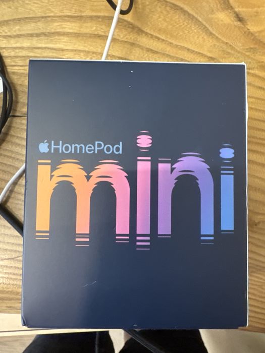 Homepod mini  синий цвет