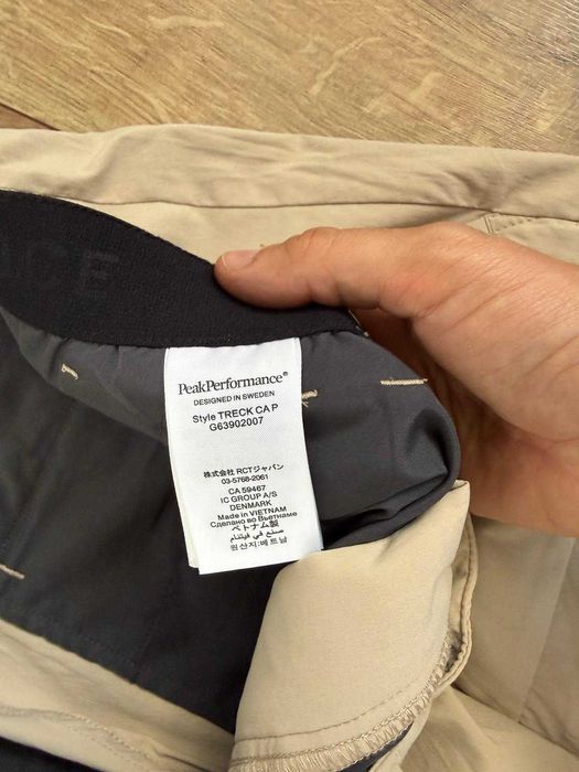 Peak Performance XL barbati pantaloni softshell subtire