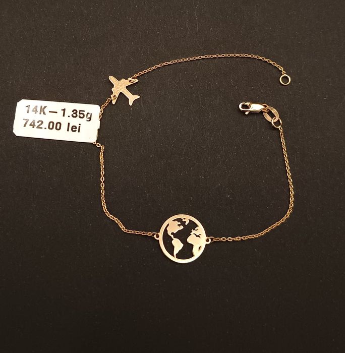 Brățară dama Aur 14K 1,35 gr
