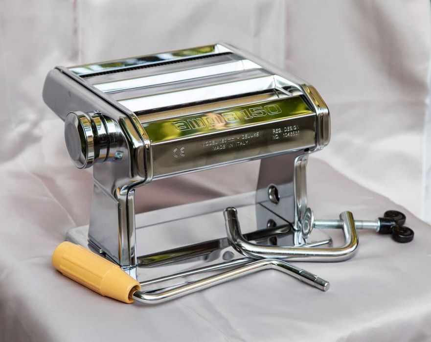 Лапшерезка-тестораскатка " MARCATO AMPIA " 150 mm - Made in ITALY.