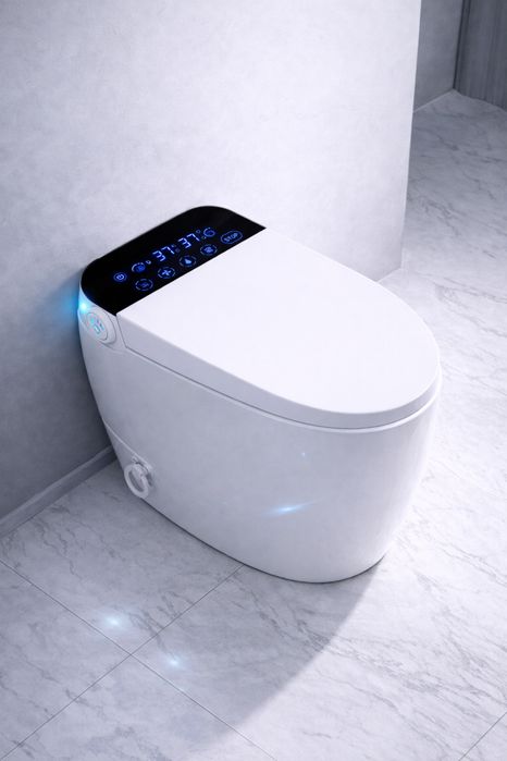 Мултифункционална смарт тоалетна с подгрев, сушене,