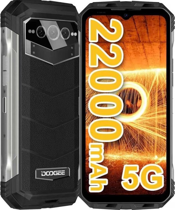DOOGE V Max 5G 22000mAh smartphone 12GB+256GB 8-core 108MP