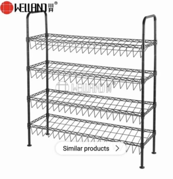 Обувница метталическая в хроме