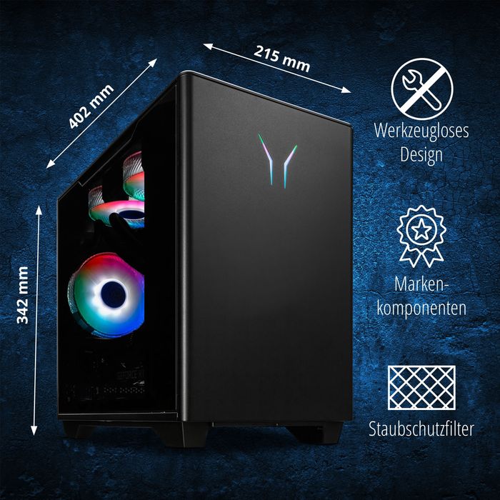 Unitate Gaming ERazer Bandit P20 ULTRA 7 32 GB DDR5 RTX 5060ti 16 GB 1TB M.2