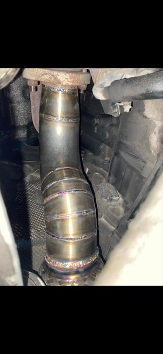 Downpipe 76мм BMW e46 3.0D