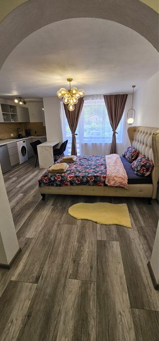 Vand garsoniera mobilata si utilata