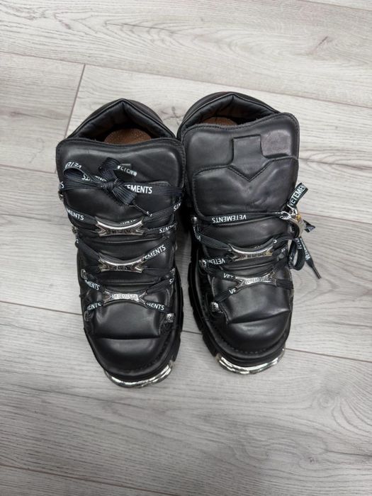 Vetements x New Rock Boots size 43 noi fara cutie