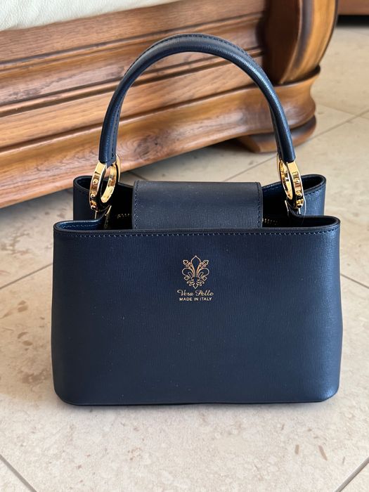 Дамска чанта естествена кожа