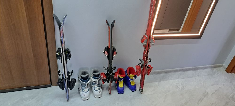 Детски ски и обувки