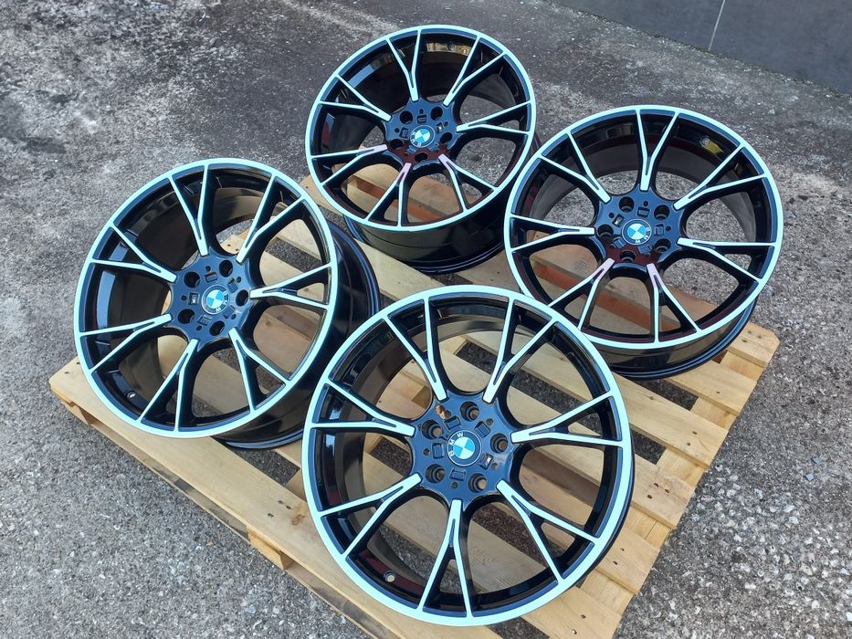 19.Bmw 5x120 Style 789M.Bicolour Jet Black Diamond cut.1 3 4 5 6 7 Er.