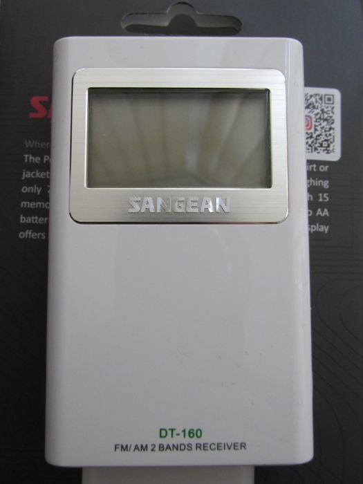 Sangean DT-160 AM/FM Radio Сангеан джобно радио радиоприемник