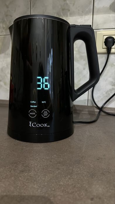 Fierbator electric digital cu setare a temperaturii iCook/Amway