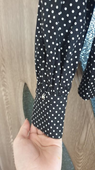 Bluza POEMA cu decolteu & șnur