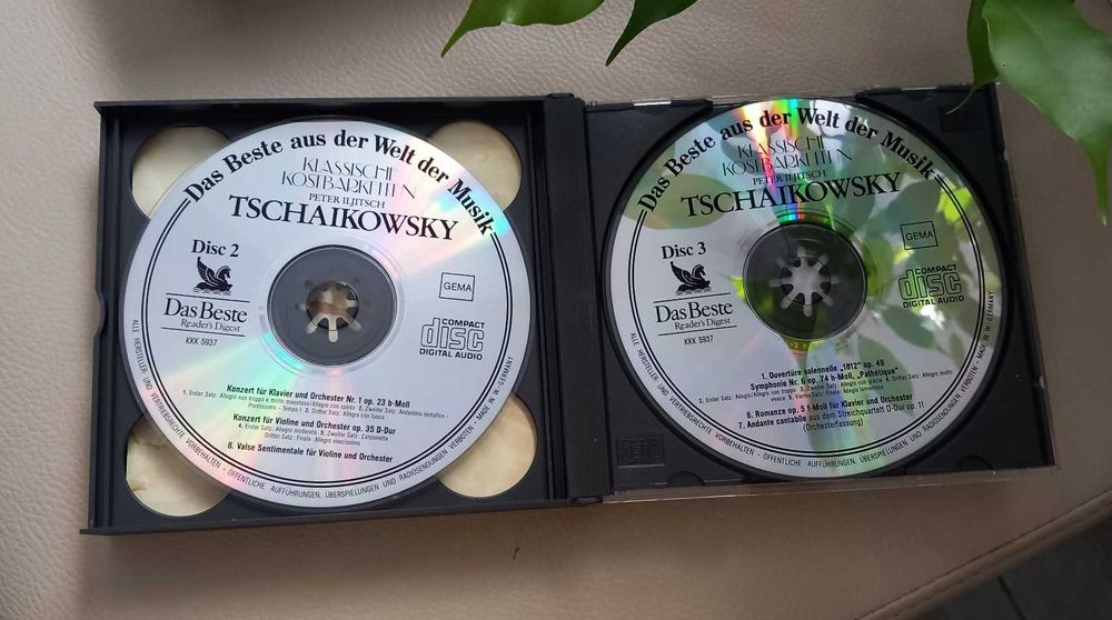 3xCD muzica clasica pentru colectionari: Peter I. Tschaikowsky