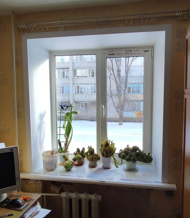 Пластиковые Откосы и обшивка балкона