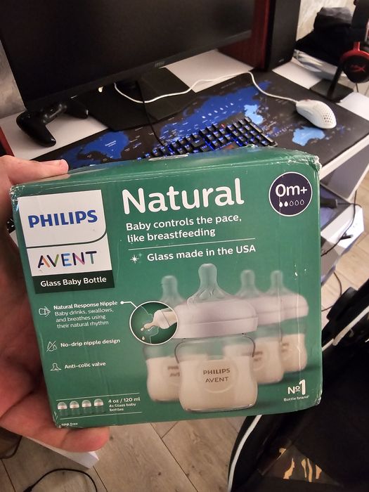 Детская бутылочка Philips Avent 0+