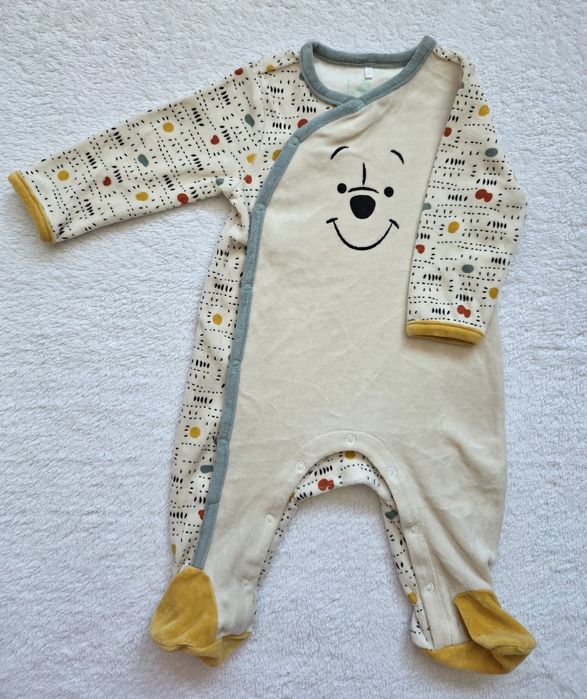 Set 2 pijamale de iarna din fleence, unisex,, marime 74, 12 luni