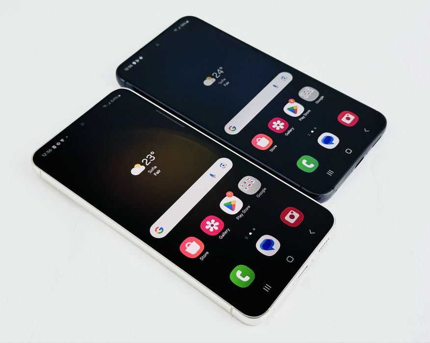 Samsung Galaxy S23 128GB 8RAM Black / Cream Перфектен! Гаранция!