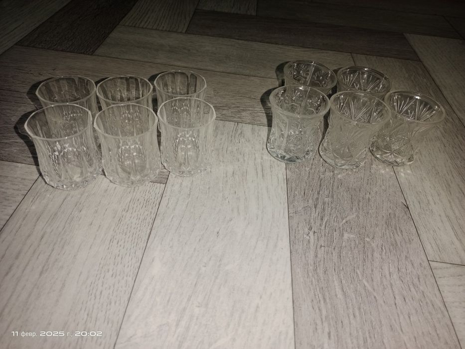 Рюмки, хрусталь, СССР