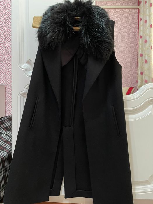 Кардиган с мехом