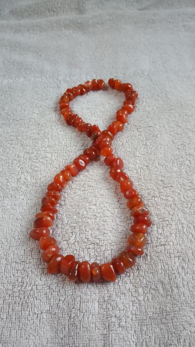 Продаются бусы из натурального,природного сердолика