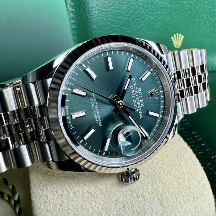 Rolex Datejust Green Mint Dial | PE STOC | 36mm | 13200E | 126234 2025