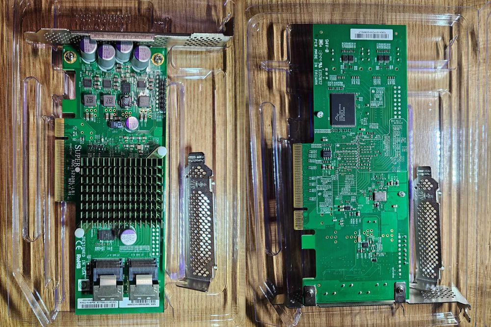 Controller SAS LSI IT Mode pentru NAS/Server/Desktop +cabluri SAS/SATA